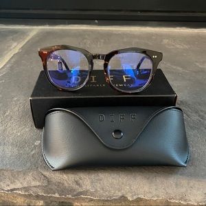 BNWT DIFF EYEWEAR WESTON BLUE BLOCKERS